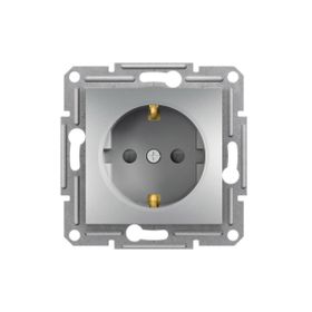 Schneider EPH2900261 Alüminyum Çerçevesiz Vidalı Çocuk Korumalı Topraklı Priz