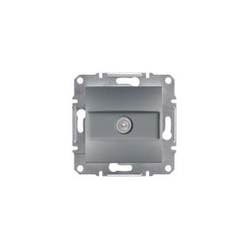 Schneider EPH3200162 Asfora Tekli 1Db Çelik Sonlu TV Prizi