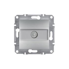 Schneider EPH3200361 Asfora Tekli 8dB Alüminyum Geçişli TV Prizi