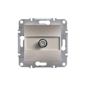 Schneider EPH3700169 Asfora Bronz 1dB Sonlu SAT Prizi