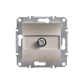 Schneider EPH3700169 Asfora Bronz 1dB Sonlu SAT Prizi