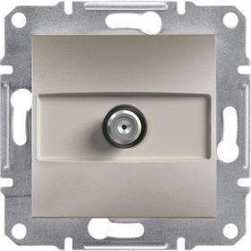 Schneider EPH3700169 Asfora Bronz 1dB Sonlu SAT Prizi