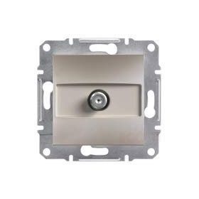 Schneider EPH3700169 Asfora Bronz 1dB Sonlu SAT Prizi