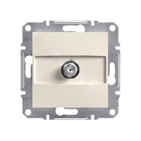 Schneider EPH3770123 Krem Asfora Çerçevesiz 1DB Uydu Sat Prizi