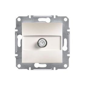 Schneider EPH3770123 Krem Asfora Çerçevesiz 1DB Uydu Sat Prizi