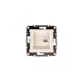 Schneider EPH4170123 Krem Asfora Çerçevesiz Telefon Prizi