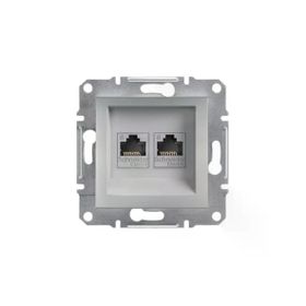Schneider EPH4300161-02 Asfora Alüminyum Tekli Rj45 Konnektörsüz Priz