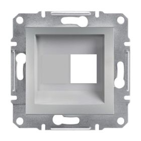 Schneider EPH4300161-02 Asfora Alüminyum Tekli Rj45 Konnektörsüz Priz