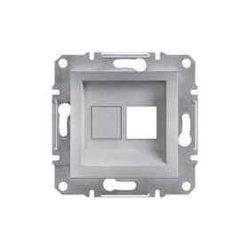 Schneider EPH4300161-02 Asfora Alüminyum Tekli Rj45 Konnektörsüz Priz