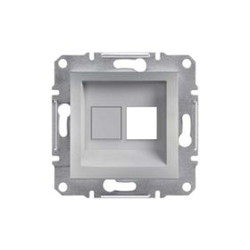 Schneider EPH4300161-02 Asfora Alüminyum Tekli Rj45 Konnektörsüz Priz