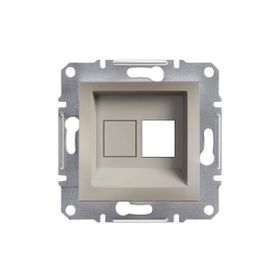 Schneider EPH4300169-02 Asfora Bronz Tekli Rj45 Konnektörsüz Priz