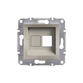 Schneider EPH4300169-02 Asfora Bronz Tekli Rj45 Konnektörsüz Priz