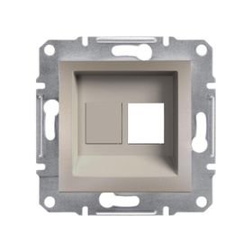 Schneider EPH4300169-02 Asfora Bronz Tekli Rj45 Konnektörsüz Priz