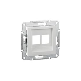 Schneider EPH4470521 Asfora Beyaz Çerçevesiz 2xRj45 Konnektörsüz Data Prizi