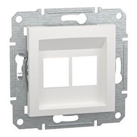 Schneider EPH4470521 Electric Asfora Beyaz İkili Data Boş RJ45 Çerçevesiz Priz