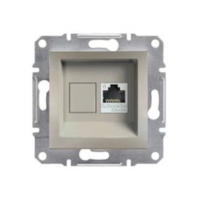 Schneider EPH4700169 Asfora Bronz 1xRJ45 Cat 6 Utp