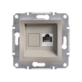 Schneider EPH4700169 Asfora Bronz 1xRJ45 Cat 6 Utp