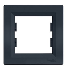 Schneider EPH5800171 Asfora Antrasit Tekli Yatay Çerçeve