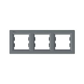 Schneider EPH5800362 Electric Asfora Çelik Üçlü Yatay Çerçeve