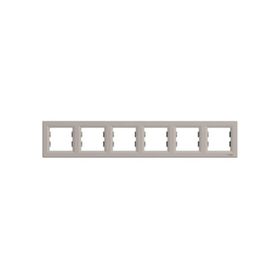 Schneider EPH5800669 Asfora Bronz Altılı Yatay Çerçeve