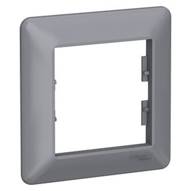 Schneider EPH5805162 Asfora EM PLUS Tekli Çelik Yatay Priz Çerçevesi