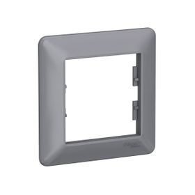 Schneider EPH5805162 Asfora EM PLUS Tekli Çelik Yatay Priz Çerçevesi