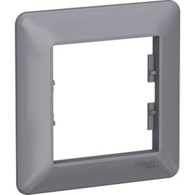 Schneider EPH5805162 Asfora EM PLUS Tekli Çelik Yatay Priz Çerçevesi