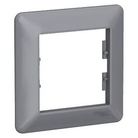 Schneider EPH5805162 Asfora EM PLUS Tekli Çelik Yatay Priz Çerçevesi