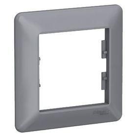 Schneider EPH5805162 Asfora EM PLUS Tekli Çelik Yatay Priz Çerçevesi