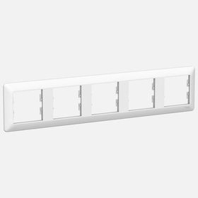 Schneider EPH5805521 Asfora EM 5'li Beyaz Yatay Çerçeve