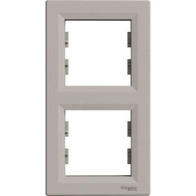 Schneider EPH5810269 Asfora Bronz 2'li Dikey Çerçeve