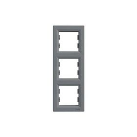 Schneider EPH5810362 Asfora Çelik 2'li Dikey Çerçeve