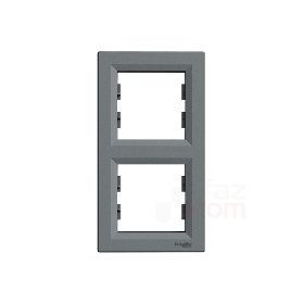 Schneider EPH5810362 Asfora Çelik 2'li Dikey Çerçeve