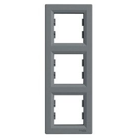 Schneider EPH5810362 Asfora Çelik 2'li Dikey Çerçeve