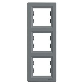 Schneider EPH5810362 Asfora Çelik 2'li Dikey Çerçeve