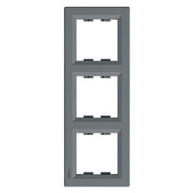 Schneider EPH5810362 Asfora Çelik Üçlü Dikey Çerçeve