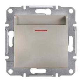 Schneider EPH6200169 Asfora Plus Bronz Çerçevesiz Vidasız Mekanik Energy Saver Priz