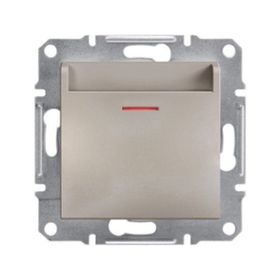 Schneider EPH6200169 Asfora Plus Bronz Çerçevesiz Vidasız Mekanik Energy Saver Priz
