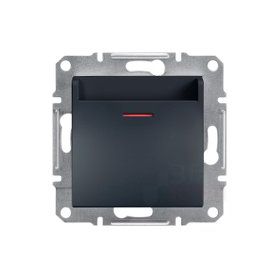 Schneider EPH6200171 Asfora Plus Antrasit Çerçevesiz Vidasız Mekanik Energy Saver