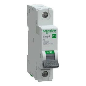 Schneider EZ9F27106 Easy9 Pro 1P 6A B Eğrisi Otomatik Sigorta