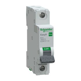 Schneider EZ9F27110 Easy9 Pro 1P 10A B Eğrisi Otomatik Sigorta
