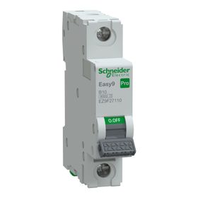 Schneider EZ9F27110 Easy9 Pro 1P 10A B Eğrisi Otomatik Sigorta