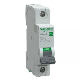 Schneider EZ9F27116 Easy9 Pro 1P 16 A B Eğrisi Otomatik Sigorta