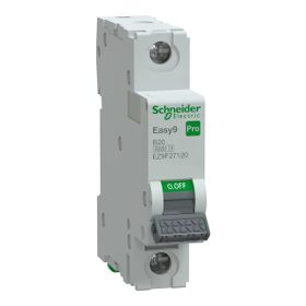 Schneider EZ9F27120 Easy9 Pro 1P 20 A B Eğrisi Otomatik Sigorta
