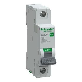 Schneider EZ9F27120 Easy9 Pro 1P 20 A B Eğrisi Otomatik Sigorta