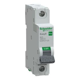 Schneider EZ9F27125 Easy9 Pro 1P 25 A B Eğrisi Otomatik Sigorta