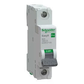 Schneider EZ9F27125 Easy9 Pro 1P 25 A B Eğrisi Otomatik Sigorta