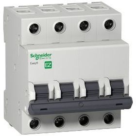 Schneider EZ9F43406 4x6A 3ka 400V C Tipi Easy9 Otomatik Sigorta
