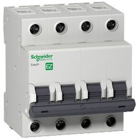Schneider EZ9F43406 4x6A 3ka 400V C Tipi Easy9 Otomatik Sigorta