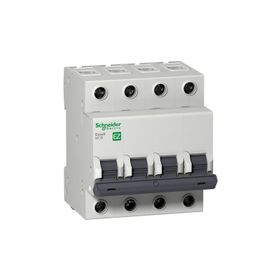 Schneider EZ9F43410 C Tipi 4x10A Otomatik Sigorta